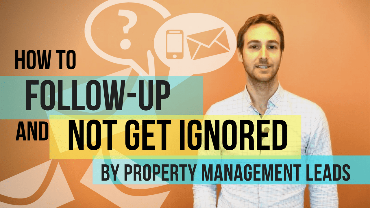 How To Follow Up With Property Management Leads with Free Templates 