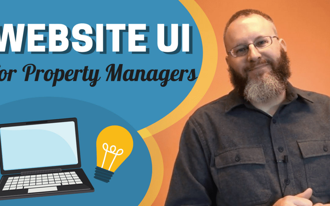 Website User Interface for Property Managers: Design and Art