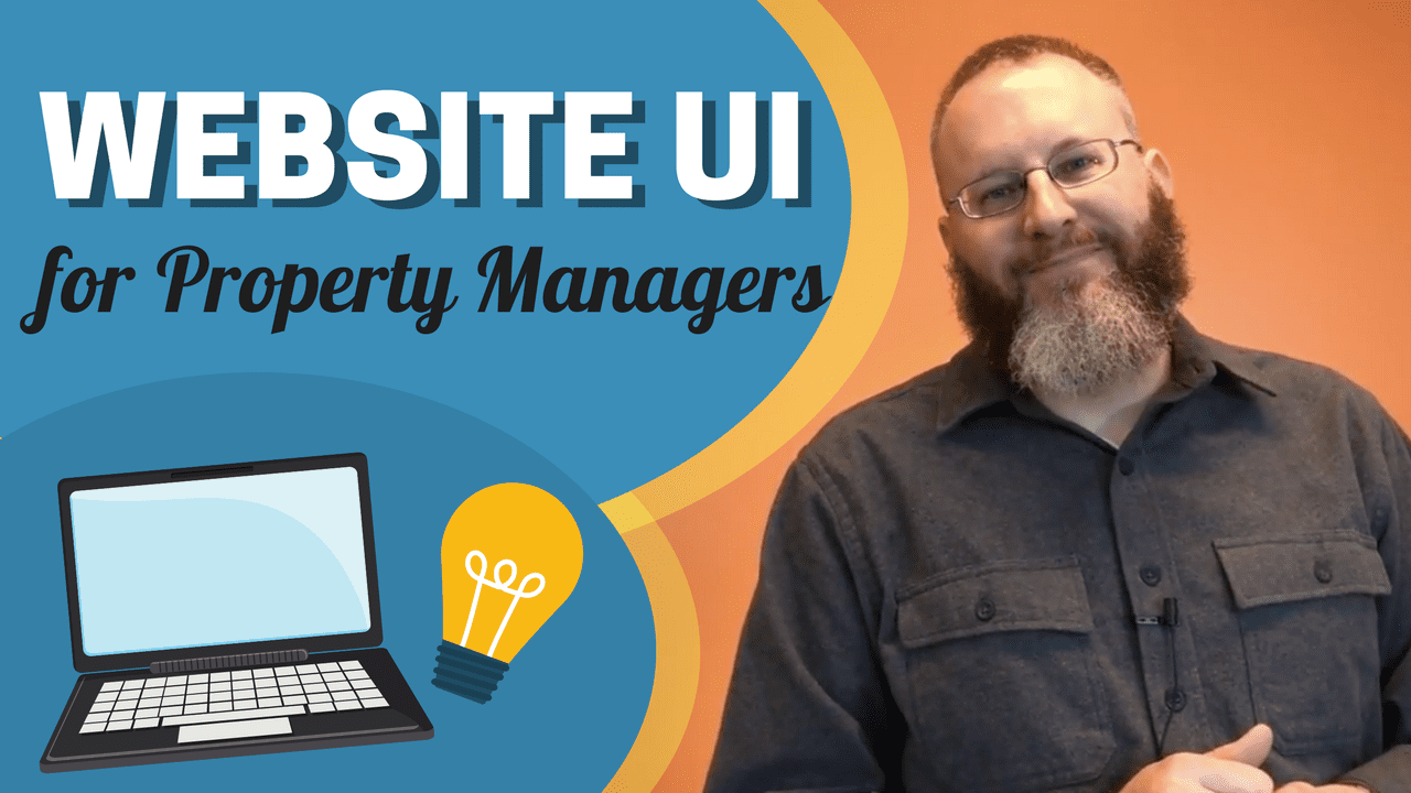 Website User Interface for Property Managers: Design and Art